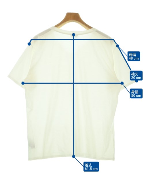Saint Laurent Paris เสื้อยืด/เสื้อท็อปส์