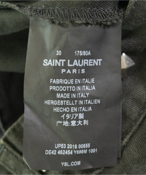 Saint Laurent Paris กางเกงขาสั้น