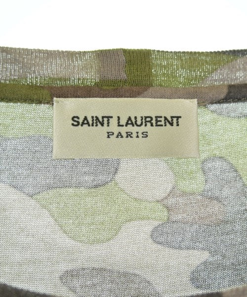 Saint Laurent Paris เสื้อยืด/เสื้อท็อปส์