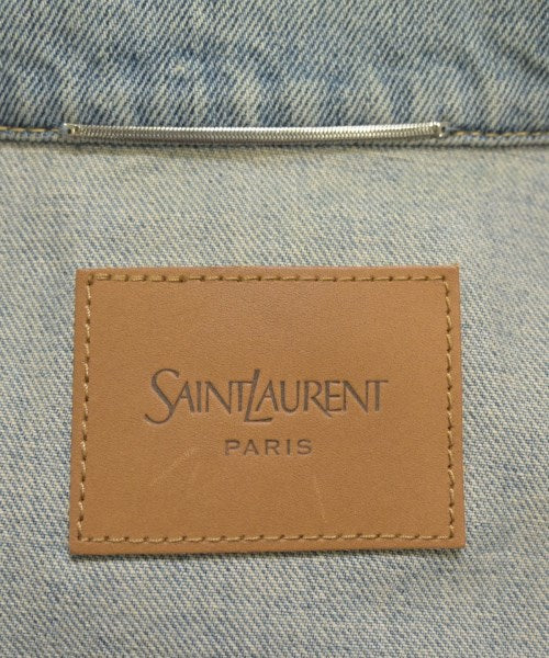 Saint Laurent Paris แจ็คเก็ตยีนส์