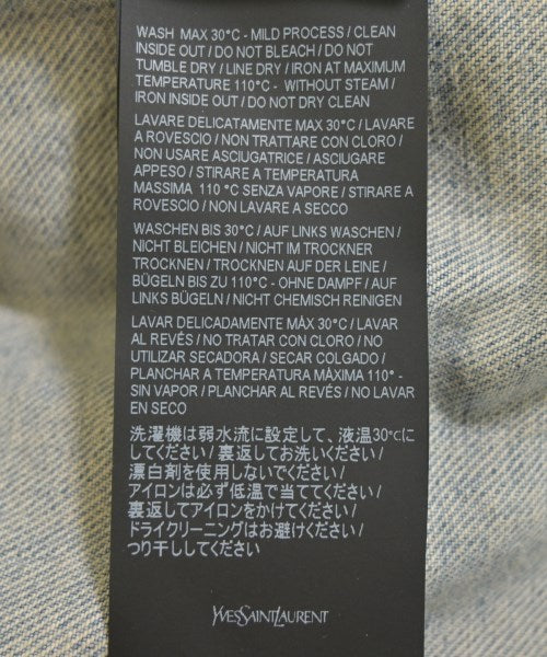 Saint Laurent Paris แจ็คเก็ตยีนส์