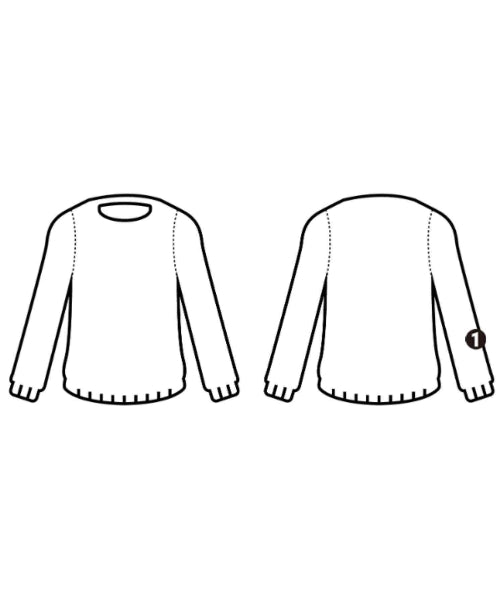 Saint Laurent Paris เสื้อกันหนาว