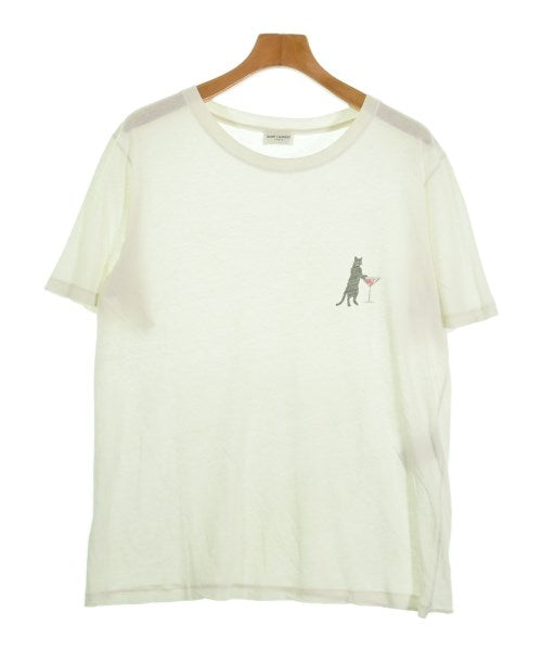 Saint Laurent Paris เสื้อยืด/เสื้อท็อปส์
