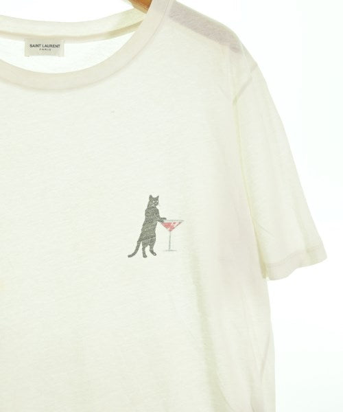 Saint Laurent Paris เสื้อยืด/เสื้อท็อปส์