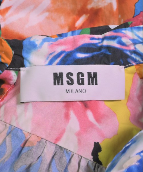 MSGM เดรสที่เป็นเสื้อเชิ้ตตัวยาว