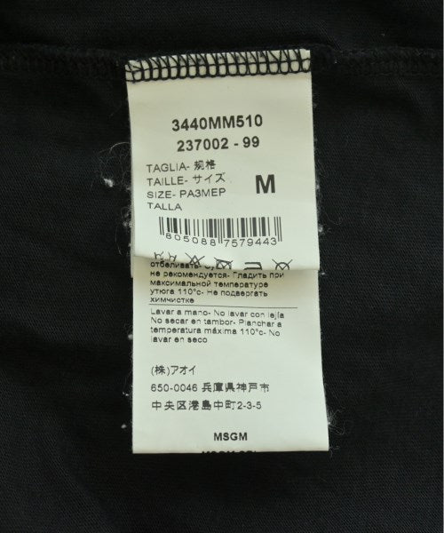 MSGM เสื้อยืด/เสื้อท็อปส์