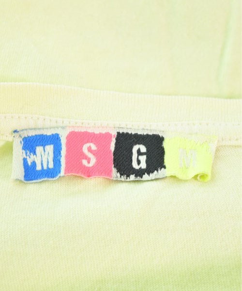 MSGM เสื้อยืด/เสื้อท็อปส์