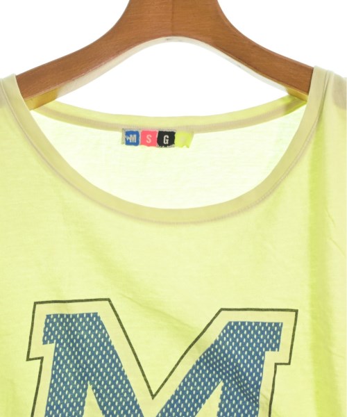 MSGM เสื้อยืด/เสื้อท็อปส์