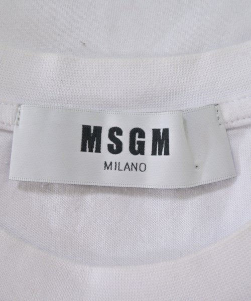 MSGM เสื้อยืด/เสื้อท็อปส์