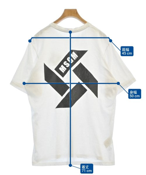 MSGM เสื้อยืด/เสื้อท็อปส์