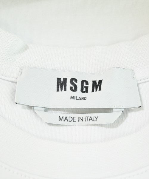 MSGM เสื้อยืด/เสื้อท็อปส์