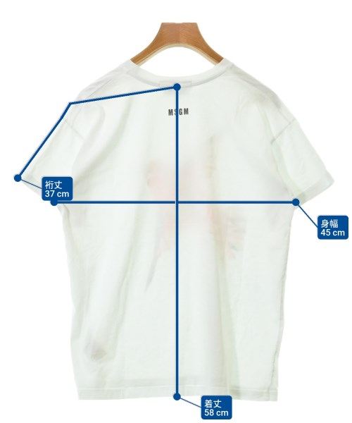 MSGM เสื้อยืด/เสื้อท็อปส์