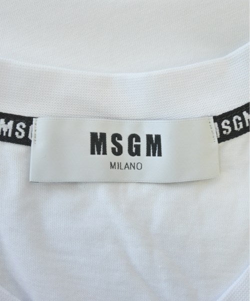 MSGM เสื้อยืด/เสื้อท็อปส์