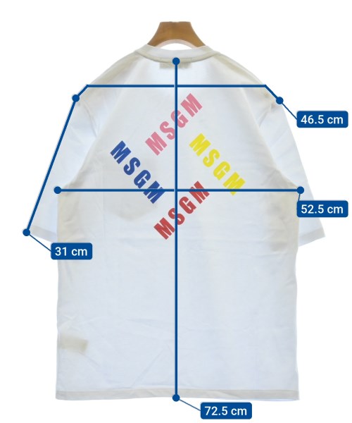 MSGM เสื้อยืด/เสื้อท็อปส์