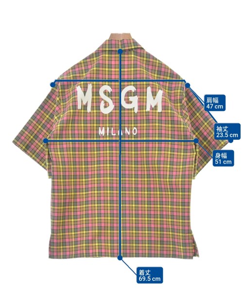 MSGM เสื้อลำลอง