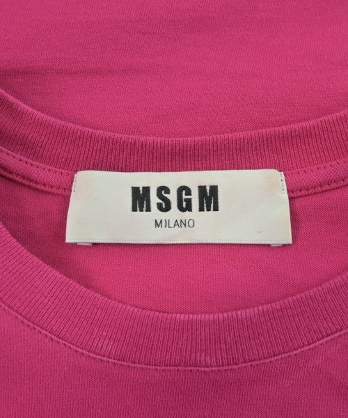 MSGM เสื้อยืด/เสื้อท็อปส์