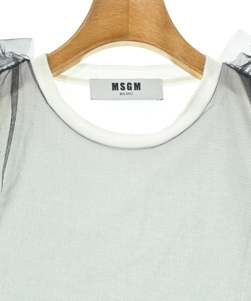 MSGM เสื้อยืด/เสื้อท็อปส์