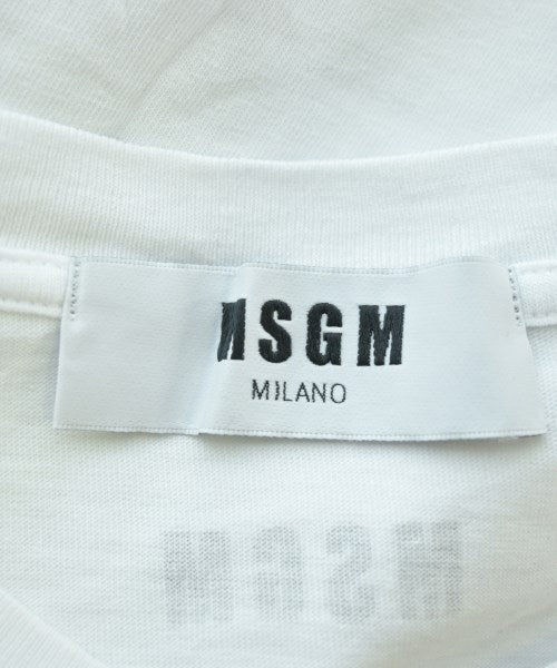 MSGM เสื้อยืด/เสื้อท็อปส์
