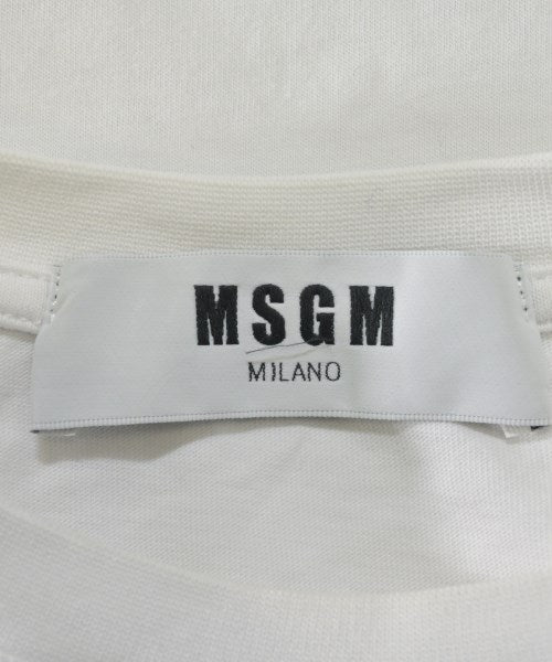 MSGM เสื้อยืด/เสื้อท็อปส์