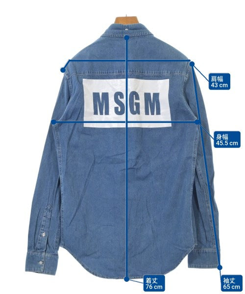 MSGM เสื้อลำลอง