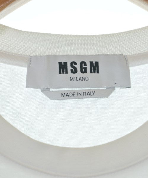 MSGM เสื้อยืด/เสื้อท็อปส์