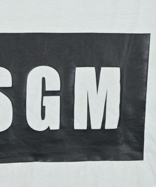 MSGM เสื้อยืด/เสื้อท็อปส์
