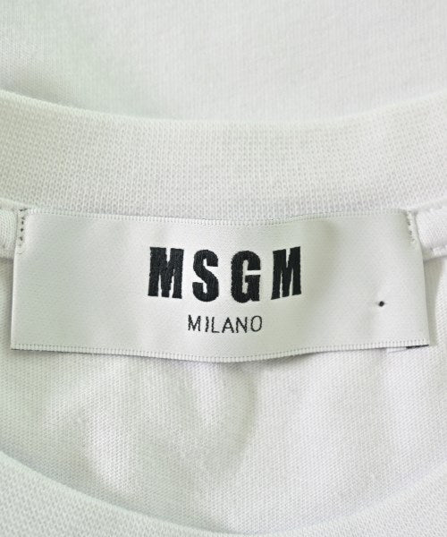 MSGM เสื้อยืด/เสื้อท็อปส์