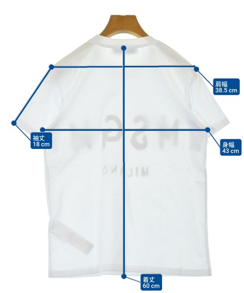 MSGM เสื้อยืด/เสื้อท็อปส์