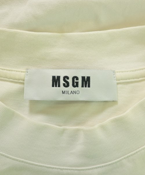 MSGM เสื้อยืด/เสื้อท็อปส์