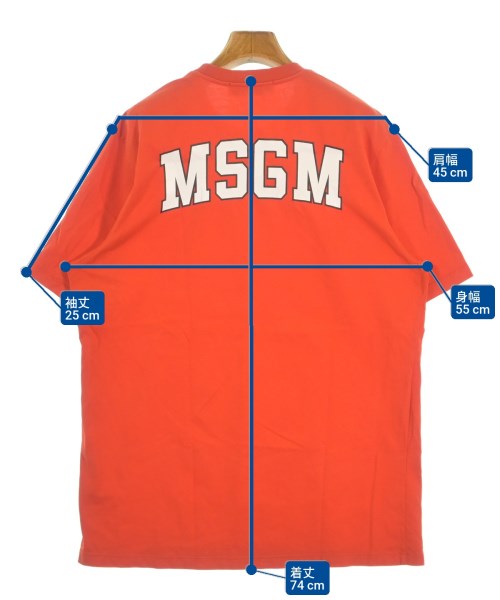 MSGM เสื้อยืด/เสื้อท็อปส์