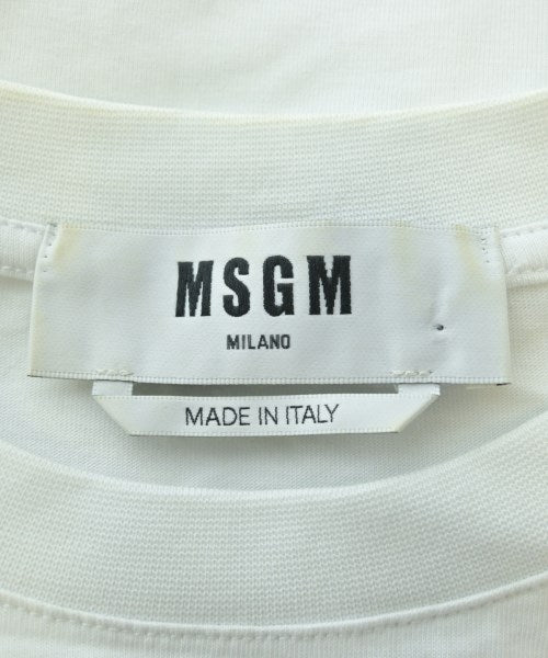 MSGM เสื้อยืด/เสื้อท็อปส์