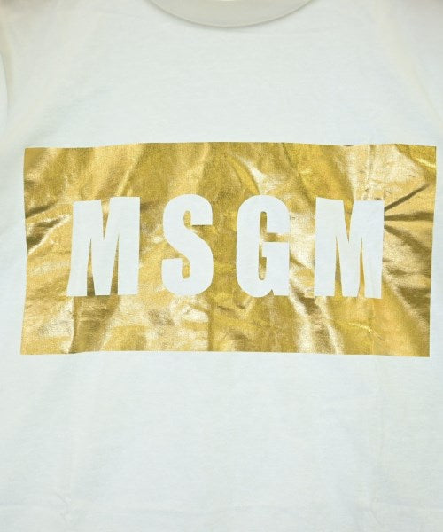 MSGM เสื้อยืด/เสื้อท็อปส์