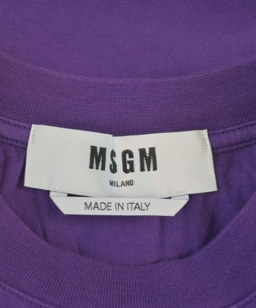 MSGM เสื้อยืด/เสื้อท็อปส์