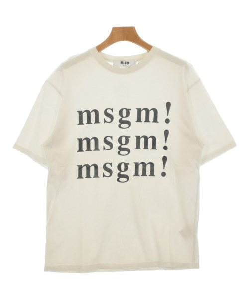 MSGM เสื้อยืด/เสื้อท็อปส์