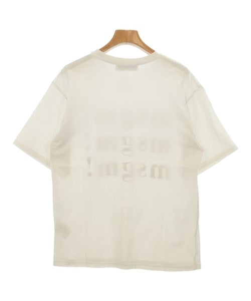 MSGM เสื้อยืด/เสื้อท็อปส์
