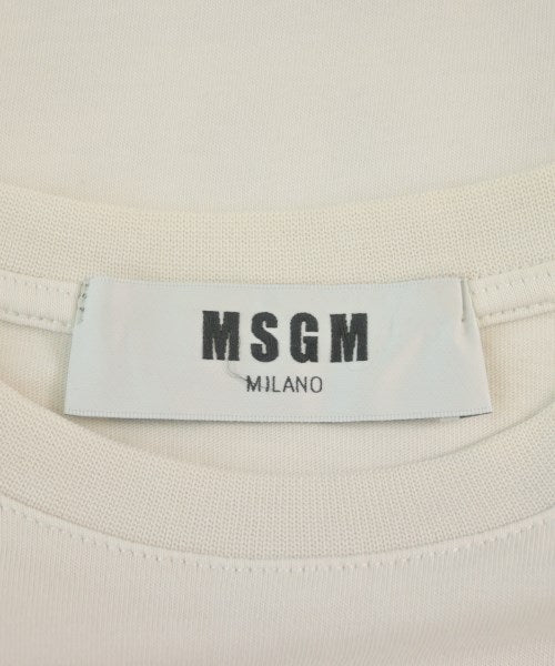 MSGM เสื้อยืด/เสื้อท็อปส์