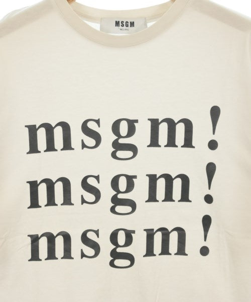 MSGM เสื้อยืด/เสื้อท็อปส์