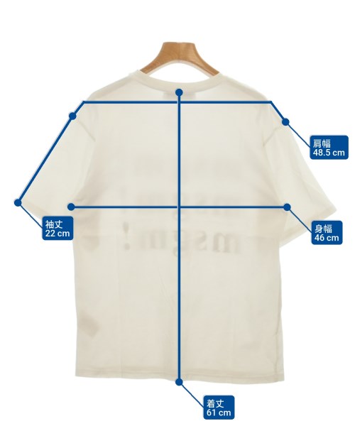 MSGM เสื้อยืด/เสื้อท็อปส์