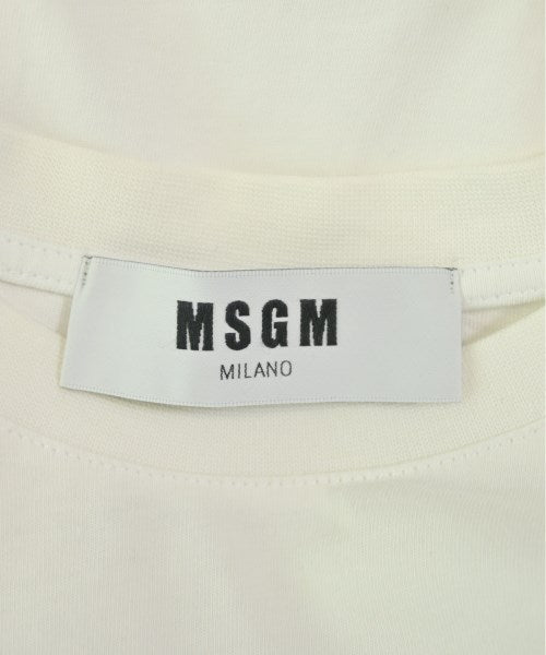 MSGM เสื้อยืด/เสื้อท็อปส์