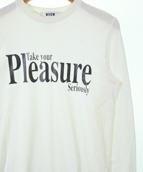 MSGM เสื้อยืด/เสื้อท็อปส์