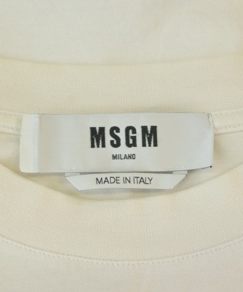 MSGM เสื้อยืด/เสื้อท็อปส์