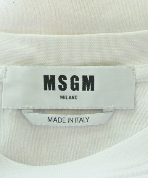 MSGM เสื้อยืด/เสื้อท็อปส์