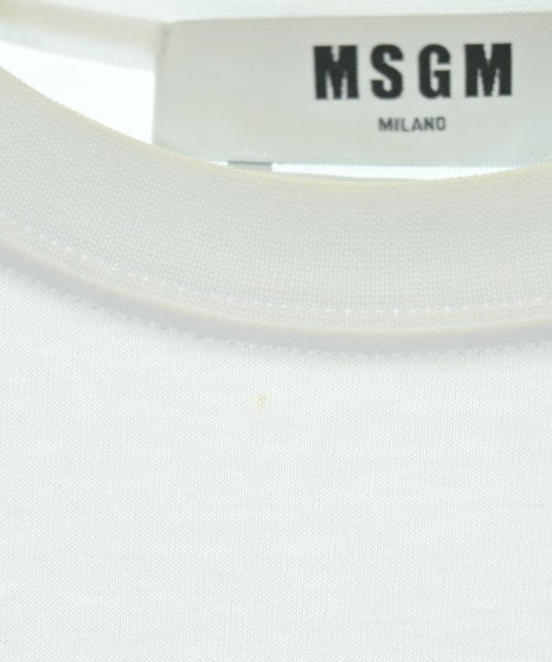 MSGM เสื้อยืด/เสื้อท็อปส์