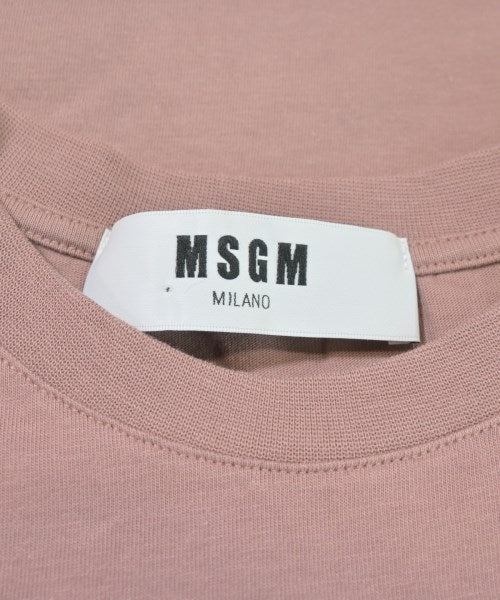 MSGM เสื้อยืด/เสื้อท็อปส์