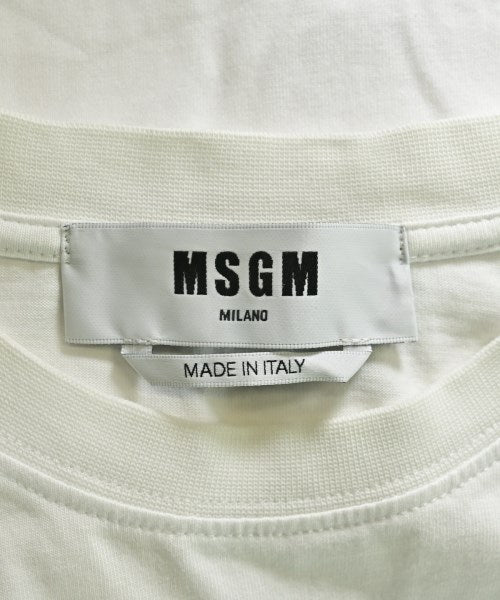 MSGM เสื้อยืด/เสื้อท็อปส์