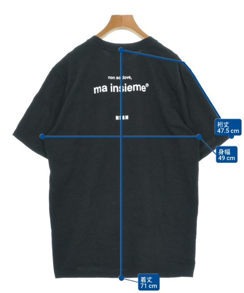 MSGM เสื้อยืด/เสื้อท็อปส์