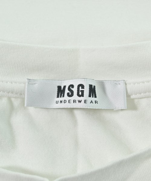 MSGM เสื้อยืด/เสื้อท็อปส์