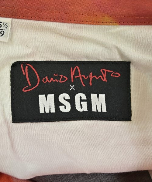 MSGM เสื้อลำลอง