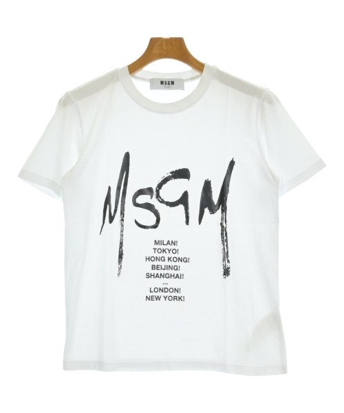 MSGM เสื้อยืด/เสื้อท็อปส์