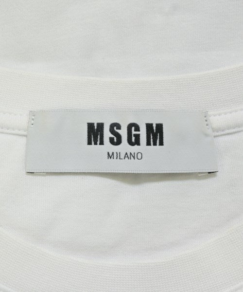 MSGM เสื้อยืด/เสื้อท็อปส์